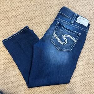 Silver Suki Jeans Mid Capri size 33